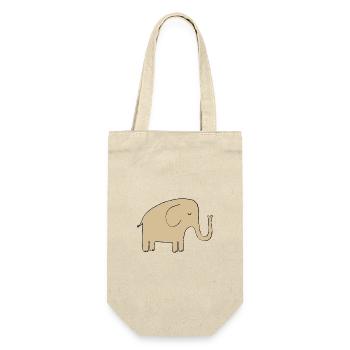 Éléphant - Sac à bouteille - nature - Devant