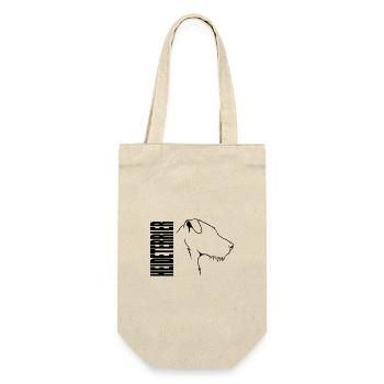 Heather Terrier Profile Dogs Hunting Dogs Wilsigns - Gift Bag for Bottles - nature - Front