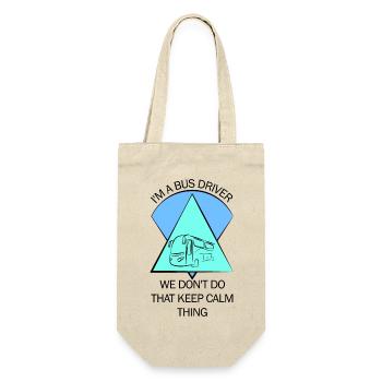 Bus Bus Driver School Bus Bus Bus Bus Driver - Gift Bag for Bottles - nature - Front