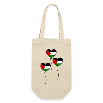Free palestine - Gift Bag for Bottles - nature - Front
