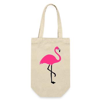 Flamingo summer sun beach - Gift Bag for Bottles - nature - Front