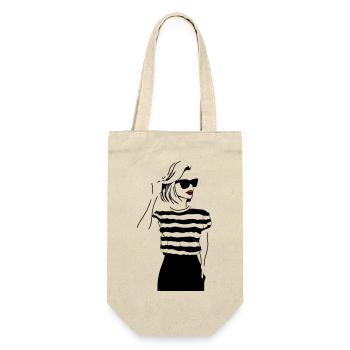 Kiss of the Night Lip Accent - Gift Bag for Bottles - nature - Front