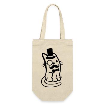 M. Cat Bart Man - Sac à bouteille - nature - Devant