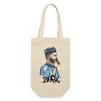 Rieser Grantler // Illustration - Geschenkbeutel für Flaschen - Natur - Vorne