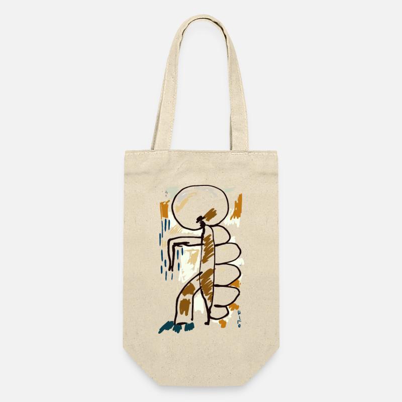 kunst abstrakt - Geschenkbeutel für Flaschen - Natur