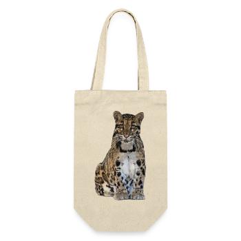Clouded leopard - Gift Bag for Bottles - nature - Front