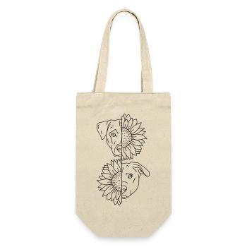 dog - Gift Bag for Bottles - nature - Front