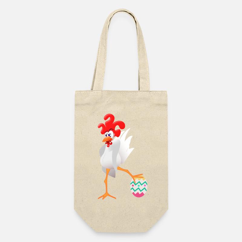 Coq de Pâques - Sac à bouteille - nature