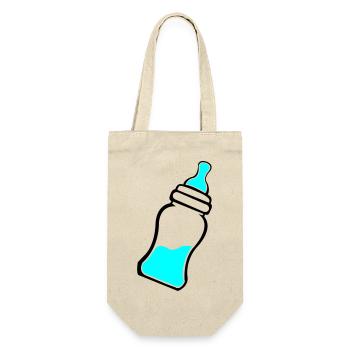 Baby bottle - Gift Bag for Bottles - nature - Front