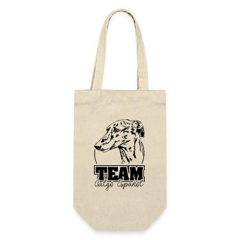 TEAM GALGO ESPANOL Dogs Greyhound Wilsigns - Gift Bag for Bottles - nature - Front