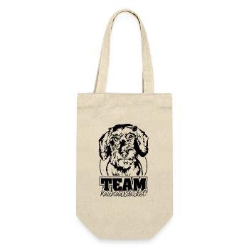 TEAM Teckel à poil dur Chien Chiens Wilsigns - Sac à bouteille - nature - Devant