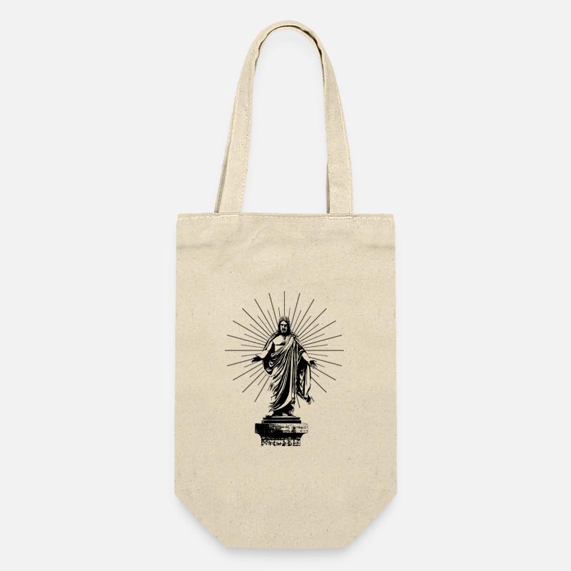 Jésus - Sac à bouteille - nature