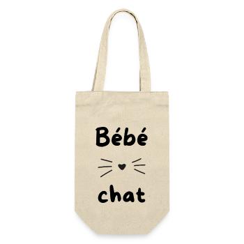 Baby cat - Gift Bag for Bottles - nature - Front