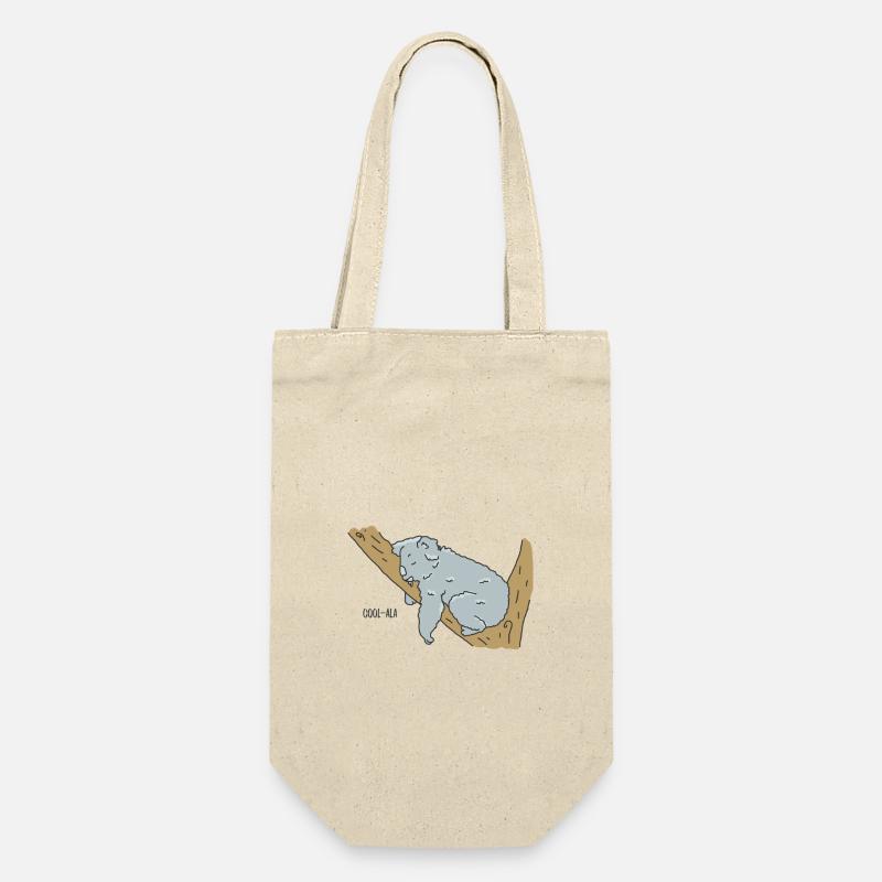 Koala endormi sur une branche d’arbre Doodle - Sac à bouteille - nature