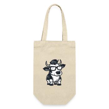 Animal vache - Sac à bouteille - nature - Devant
