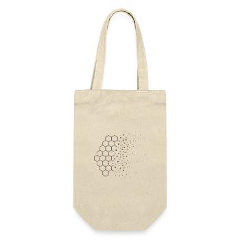 Entropy Drift – Physics Design - Gift Bag for Bottles - nature - Front