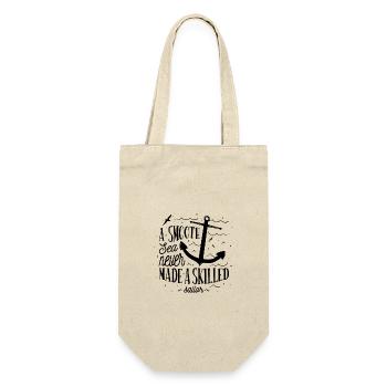 Sea Captain A Smooth Sea Never Made A Skilled - Gift Bag for Bottles - nature - Front