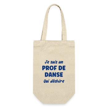 Je suis un prof de danse - Sac à bouteille - nature - Devant
