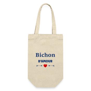 Bichon - Sac à bouteille - nature - Devant