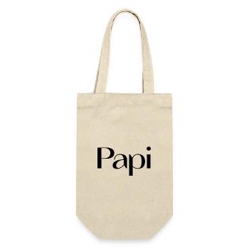 FATHER's DAY. HAPPY BIRTHDAY DAD. DAD. HAPPY BIRTHDAY - Gift Bag for Bottles - nature - Front