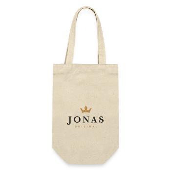 Jonas Original Family Logo - Gift Bag for Bottles - nature - Front