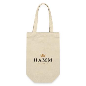 Hamm Original Family Logo - Gift Bag for Bottles - nature - Front