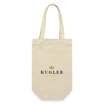 Logo original de la famille Kugler - Sac à bouteille - nature - Devant