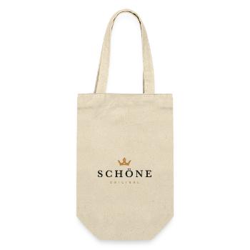 Beautiful original family logo - Gift Bag for Bottles - nature - Front