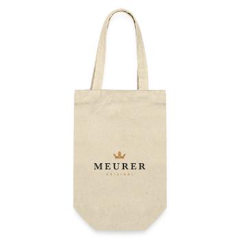 Meurer Original Logo de la famille - Sac à bouteille - nature - Devant