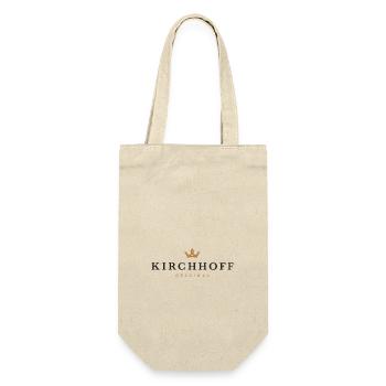 Kirchhoff Logo original de la famille - Sac à bouteille - nature - Devant