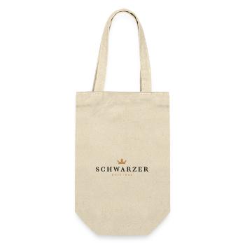 Black Original Family Logo - Gift Bag for Bottles - nature - Front