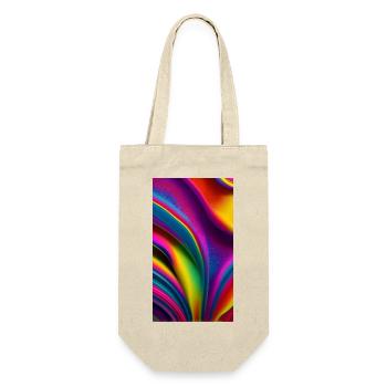 Color explosion of abstraction - Gift Bag for Bottles - nature - Front