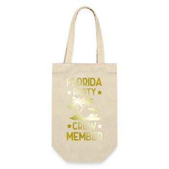 Florida Party Crew - Gift Bag for Bottles - nature - Front