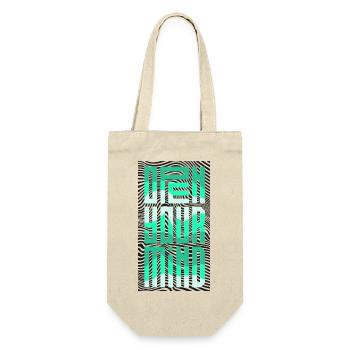 Open Your Mind - Gift Bag for Bottles - nature - Front