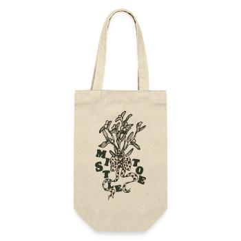 Mistel - Geschenkbeutel für Flaschen - Natur - Vorne