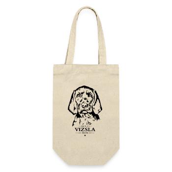 Vizsla Mom Dog Dog Wirehaired Vizsla Wilsigns - Gift Bag for Bottles - nature - Front