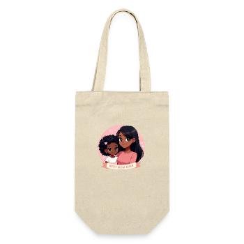 Fête des Mères - Une mère et sa fille - Sac à bouteille - nature - Devant