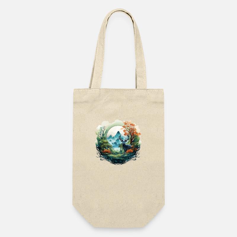 Cercle de la forêt - Sac à bouteille - nature