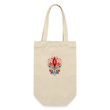 Ornamental flower - Gift Bag for Bottles - nature - Front