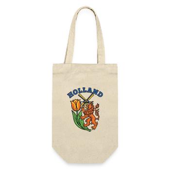 Holland Tulip windmill Emblem - Gift Bag for Bottles - nature - Front