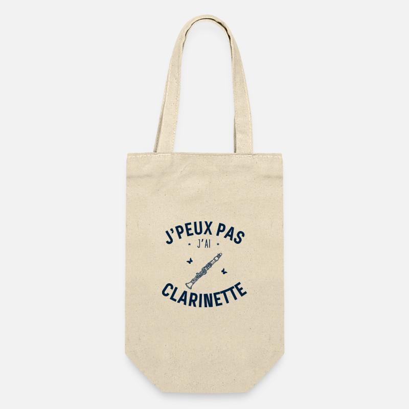 J'Peux pas j'ai Clarinette - Sac à bouteille - nature