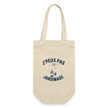J peux pas j ai jardinage - Sac à bouteille - nature - Devant