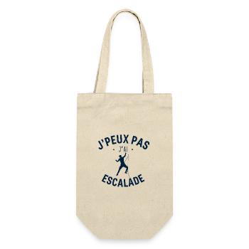 J peux pas j ai escalade - Sac à bouteille - nature - Devant