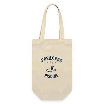 J Peux PAs J Ai Piscine - Sac à bouteille - nature - Devant