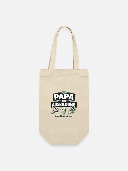 Papa en formation niveau 1 - Sac à bouteille - nature
