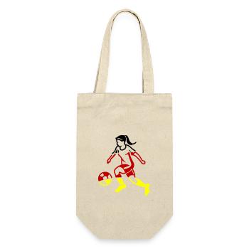 Équipe féminine de football d’Allemagne - Sac à bouteille - nature - Devant