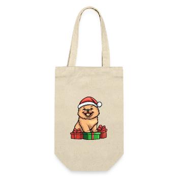 Chow Chow Dog Christmas Gifts - Gift Bag for Bottles - nature - Front