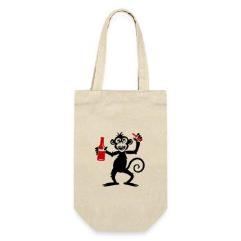 Bière Monkey Party - Sac à bouteille - nature - Devant