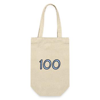 HAPPY BIRTHDAY. HAPPY BIRTHDAY. ANNIVERSARY. - Gift Bag for Bottles - nature - Front
