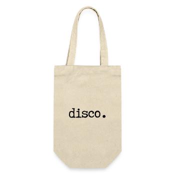Disco. - Gift Bag for Bottles - nature - Front